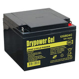 Drypower 12GB24C 12V 24AH Gel Battery