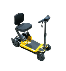 Pride Go Go Carbon Portable Mobility Scooter Hire (Yellow Only)