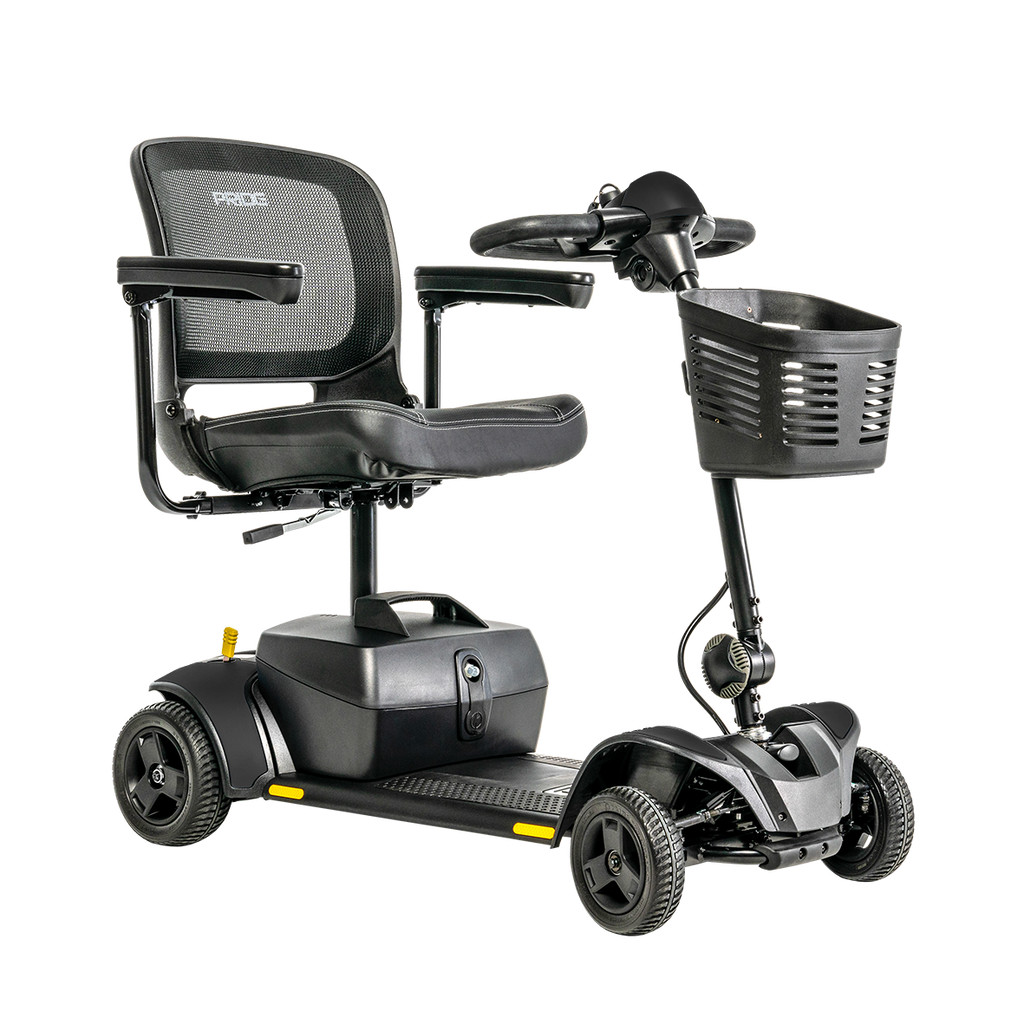 Pride Go Go Elite Traveller 2 Portable Mobility Scooter - with tight turning radius