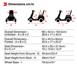 Merits Yoga Portable Mobility Scooter