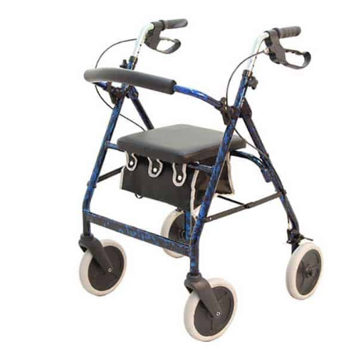 Merits Rollator Walker 8'' Wheels