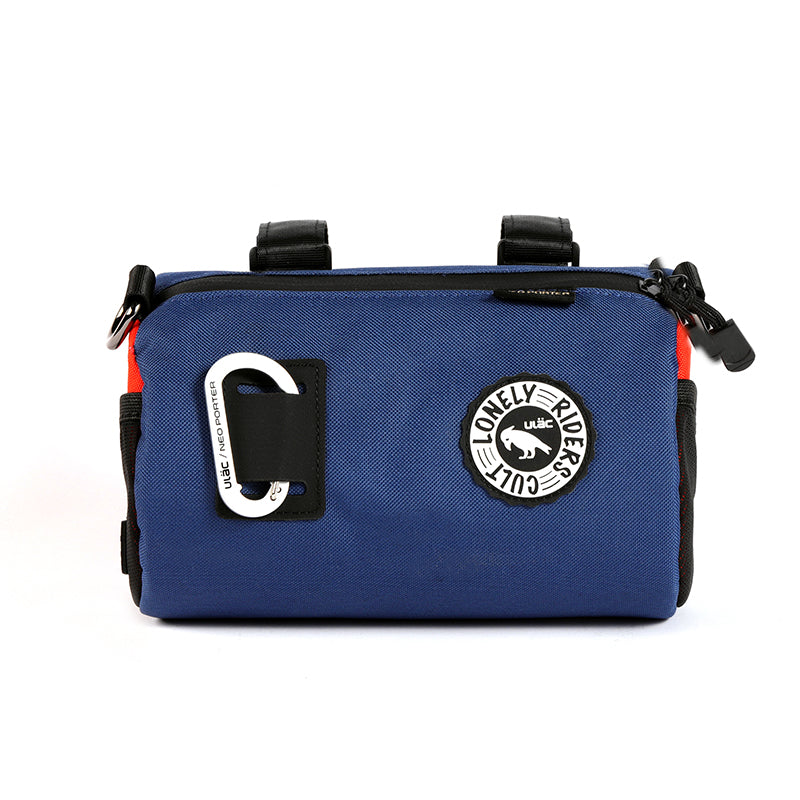 UNIVERAL PORTABLE MOBILITY SCOOTER BAG 2.8L NAVY/ORANGE
