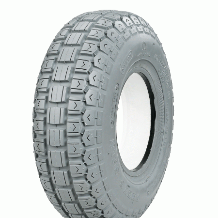 TYRE 4.10 / 3.50 - 5 Foam Filled (SOLID) Grey