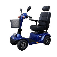 Trek Rhino Mobility Scooter Hire - Blue