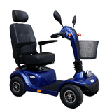 Trek Rhino Mobility Scooter Hire - Blue