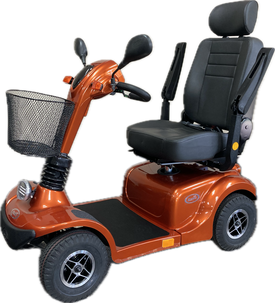 Trek Rhino Mobility Scooter Hire - Orange