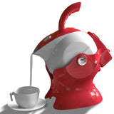 Uccello Powered Kettle Tipper Red and White