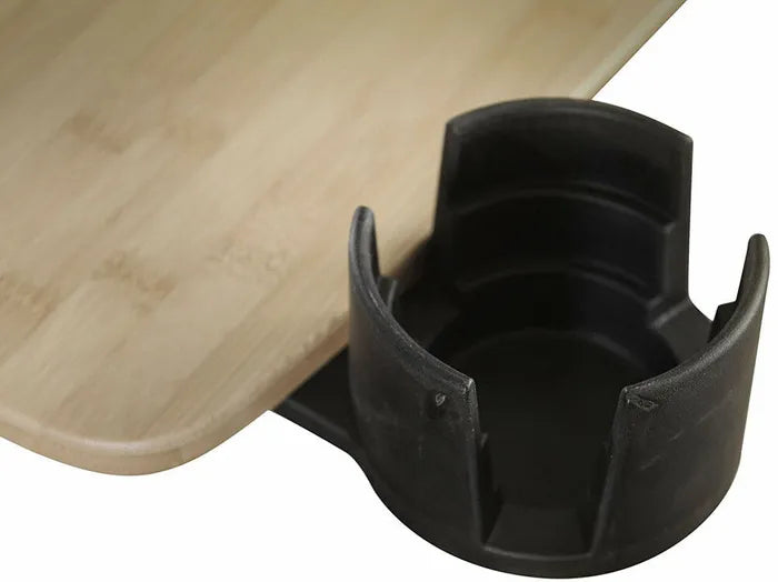 Universal Swivel Tray Table - Accessory Cup Holder