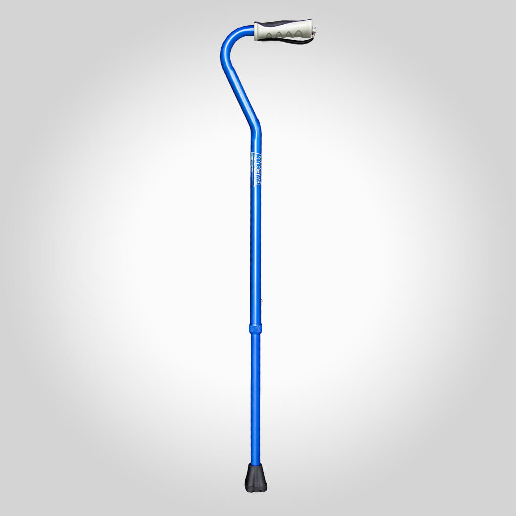Swan Neck Cane Blue