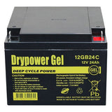 Drypower 12GB24C 12V 24AH Gel Battery