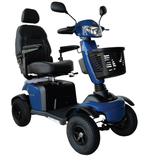 Merits Wrangler Mobility Scooter Hire (Blue)