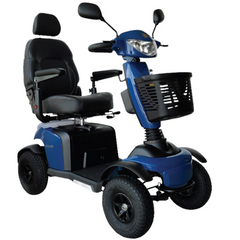 Merits Wrangler Mobility Scooter Hire (Blue)
