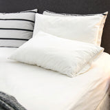 Conni - Micro-Plush Waterproof Pillow Case - 45cm x 70cm (White)
