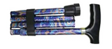 Days Folding Patterned Walking Stick