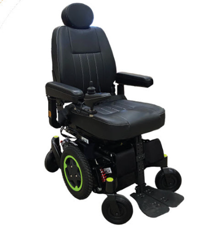 Sunrise Q300M Crash Tested Power Wheelchair - Captain Seat