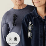 KLIPSTA SPEX Clips - Black & Stone
