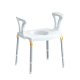 King Commode / Over Toilet Seat with Armrests